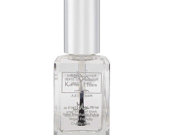 Karma Certified Halal Breathable Nail Hardener Nail Polish- Truly Breathable Cruelty Free and Vegan - Oxygen Permeable Enamel