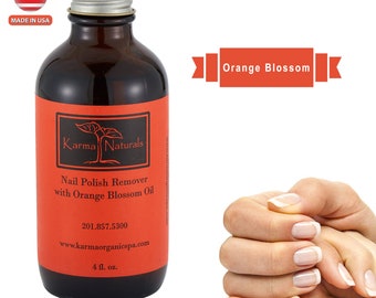 Karma Natural Amazing Surprised Nail Polish Remover Nontoxic vegan cruelty free Oil based moisturize & nourish nails 4 fl. oz