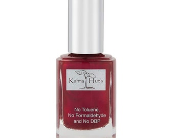 Karma Organic Natural Nail Polish-Non-Toxic Nail Art, Vegan and Cruelty-Free Nail Paints (Duchess)