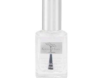 Karma Organic Triple 5 Base Coat | Non-Toxic Nail Treatment, Vegan (No Formaldehyde, Toluene, DBP)