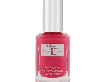 Karma Organic Nail Polish; Non-Toxic, Vegan, and Cruelty-Free (FARMER'S MARKET BERRIES)