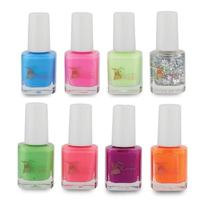 Karma Kinder Nagellack Box Set Natürlicher, sicherer Nagellack für kleine Mädchen - ungiftig, vegan und ohne Grausamkeit – schnell trocknend, kinderfreundlich
