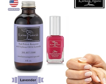 Soybean Lavender Nail Polish Remover – Natural, Acetone Free