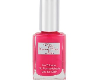 Karma Organic Natural Nail Polish-Non-Toxic Nail Art, Vegan and Cruelty-Free Nail Paint (NAUSIL)