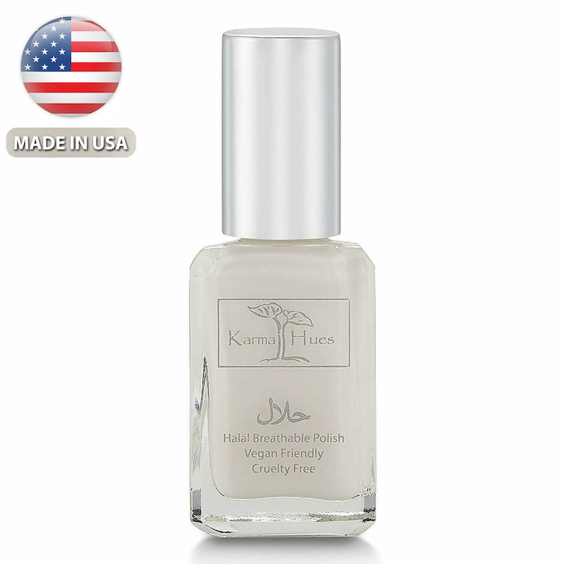 Karma Organic Halal Certified Nail Polish Truly Breathable Cruelty Free and Vegan Oxygen Permeable Wudu Friendly Nail Enamel JAMILA image 1