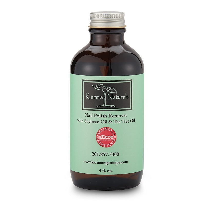 Karma Organic Nagellacksborttagare – Formula med tea tree-olja och sojabönsolja bild 1
