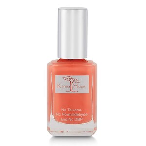 Karma Organic Natural Nail Polish-Non-Toxic Nail Art, Vegan and Cruelty-Free Nail Paint (Terra Cotta)