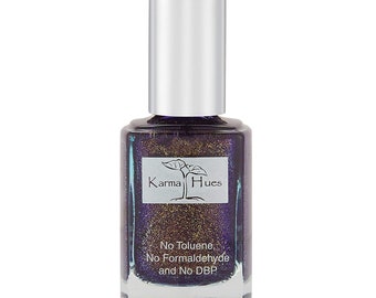 Karma Organic Natural Nail Polish-Non-Toxic Nail Art, Vegan and Cruelty-Free Nail Paint (NYC NIGHTS)