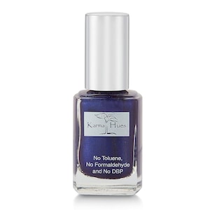 Karma Organic Natural Nail Polish-Non-Toxic Nail Art, Vegan and Cruelty-Free Nail Paint (MOONLIT OCEAN)