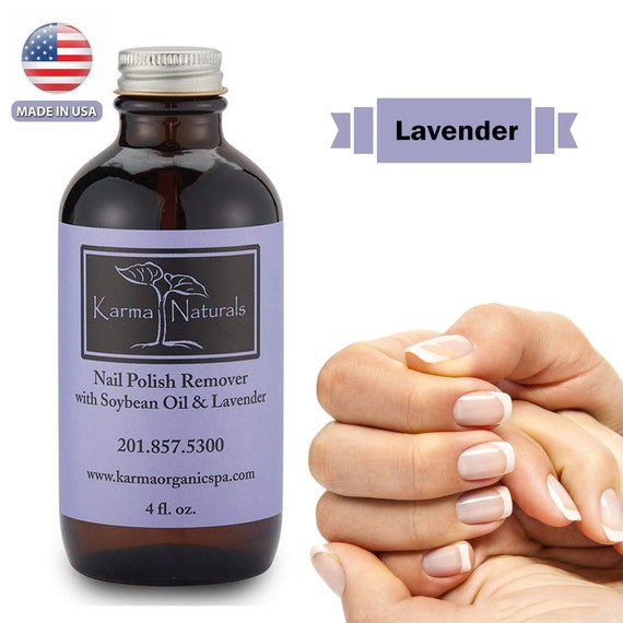 ADRIANNE K Natural Nontoxic Nail Polish Remover! Lavender India | Ubuy