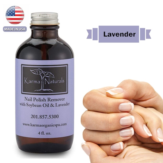 ADRIANNE K Natural Nontoxic Nail Polish Remover! Lavender India | Ubuy