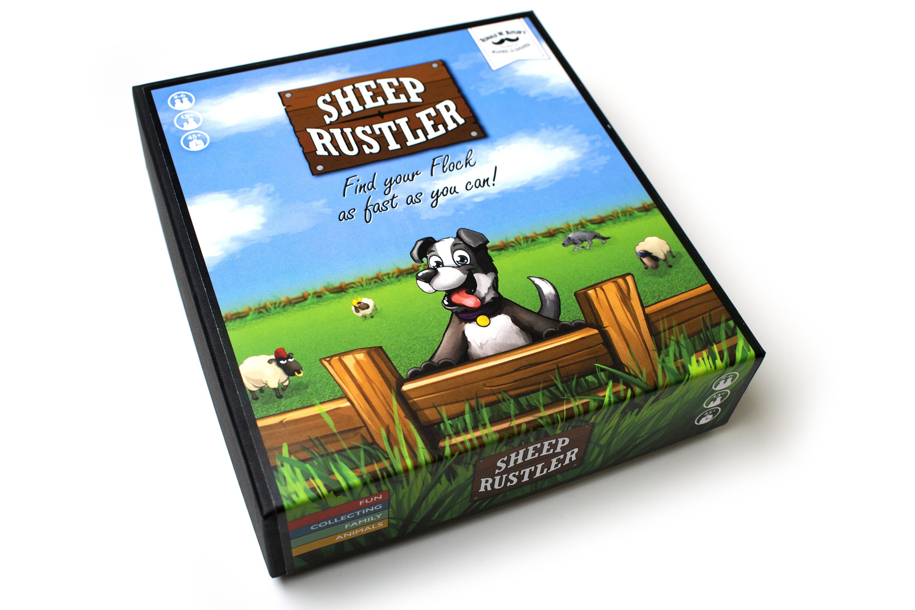 Juego de mesa Sheep Rustler de R.W.Butler Games Etsy