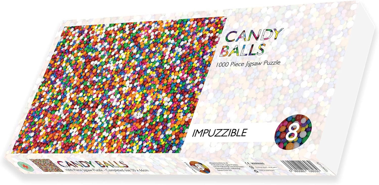 Impossible Candy Balls Jigsaw Puzzle - 1000 Piece Hardest Puzzle