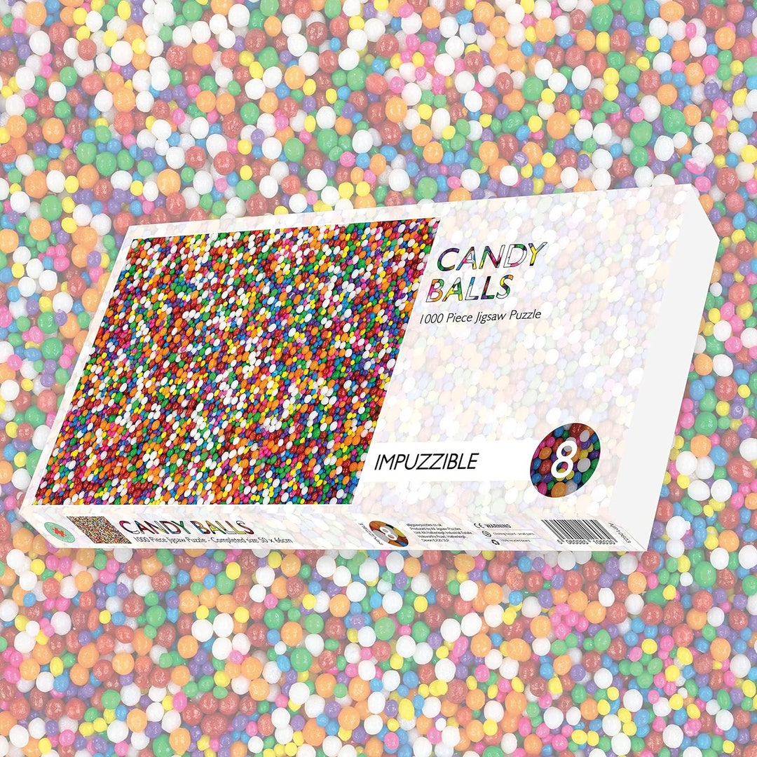 Impossible Candy Balls Jigsaw Puzzle - 1000 Piece Hardest Puzzle