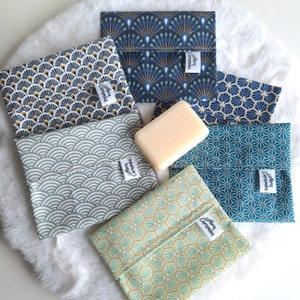 Etui à savon / Pochette à savon solide / Accessoire pour cosmétiques solides / Porte-savon