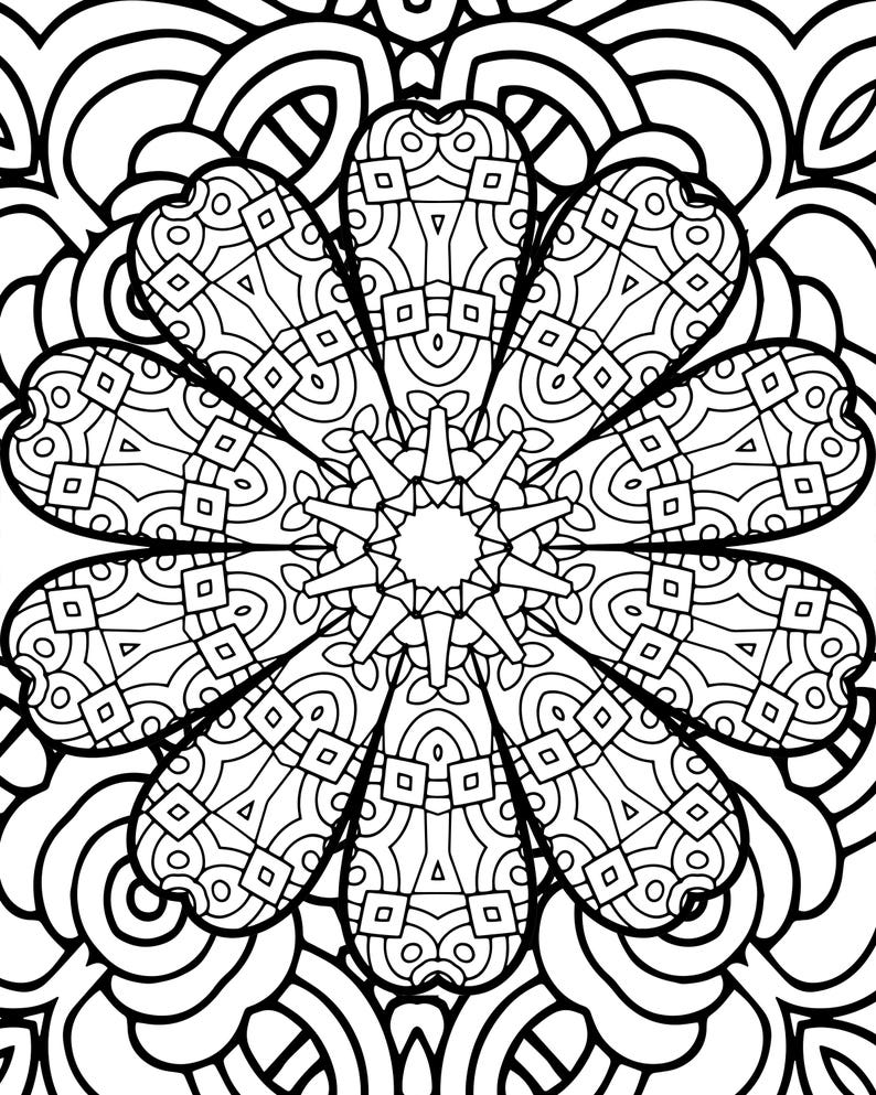 Mandalas for meditation digital download 26 mandalas and etsy
