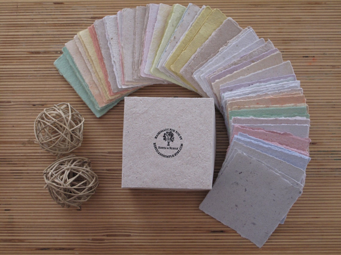 100 Sheets of 3 X 3 Writing Paper From Handmade Etsy