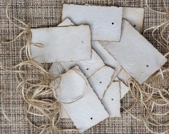 50/100 Vintage Blank tags/ coffee stained tag/ distressed look tag/ vintage gift tags/ vintage wedding theme favor tag/  recycled paper
