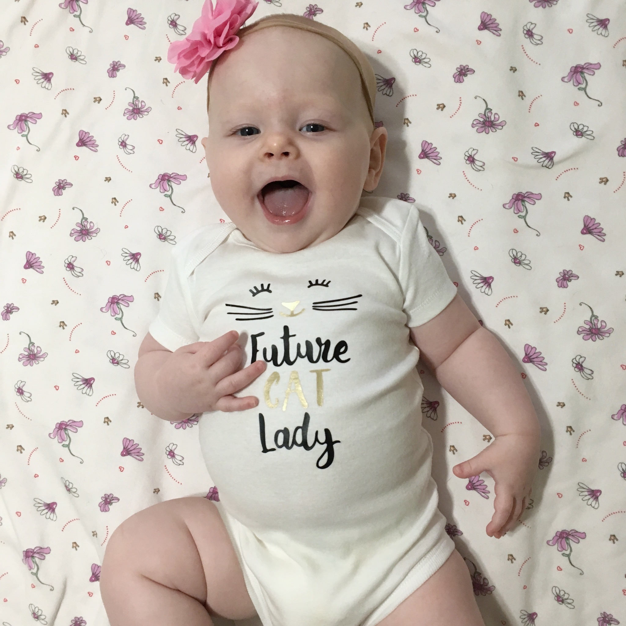 Future Cat Lady Cat Baby Baby Clothes Cat Baby Onesie | Etsy