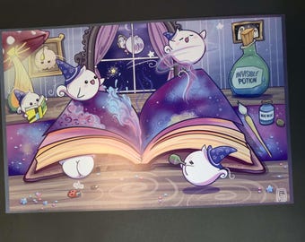 Halloween Ghostie Poster 11x17