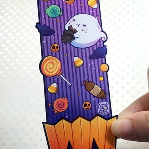 Trick or Treat Ghost-bladwijzer