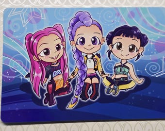 Kpop Demon Hunters Art Print 5x7 2025