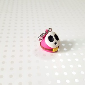 Small Shy Guy Chibi Shy Drop Charms Variety of Colors Pink