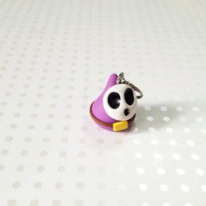 Small Shy Guy Chibi Shy Drop Charms Variety of Colors Purple