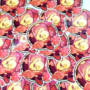 Sticker Année du lapin 2023 Nouvel an chinois