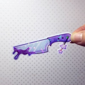 Butcher Knife Sticker 2022 Holographic image 3