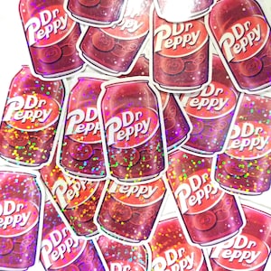 Dr. Peppy Soda Sticker 2022 Holographic