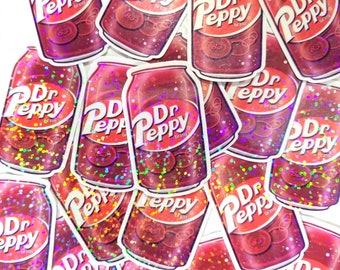 Dr. Peppy Soda Sticker 2022 Holographic