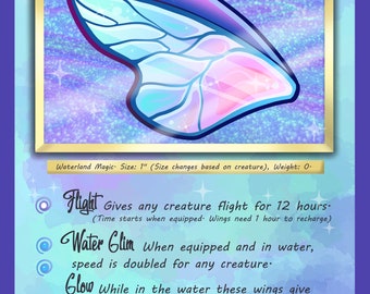 1st Realm of Ashes Trading Card Art Game - Fairy Wings