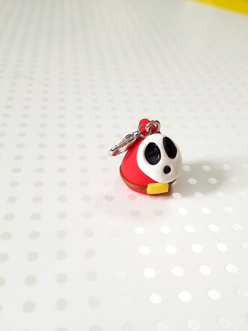 Small Shy Guy Chibi Shy Drop Charms Variety of Colors Red