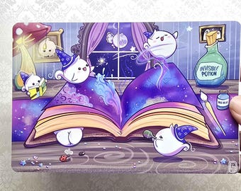 2024 Spellbook Ghostie Art Print Wall Art Signed 5.7