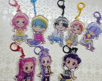 Kpop Demon Hunter Keychains