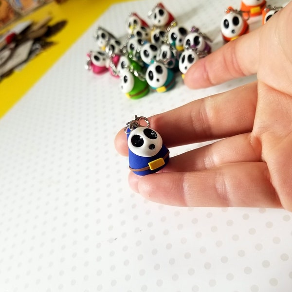 Small Shy Guy Chibi Shy Drop Charms - Variety of Colors