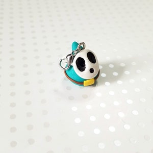 Small Shy Guy Chibi Shy Drop Charms Variety of Colors Teal