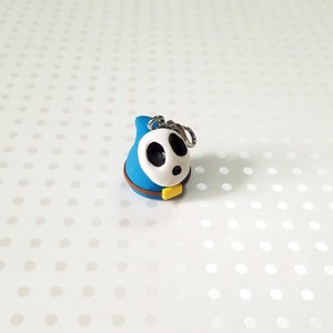 Small Shy Guy Chibi Shy Drop Charms Variety of Colors Light Blue