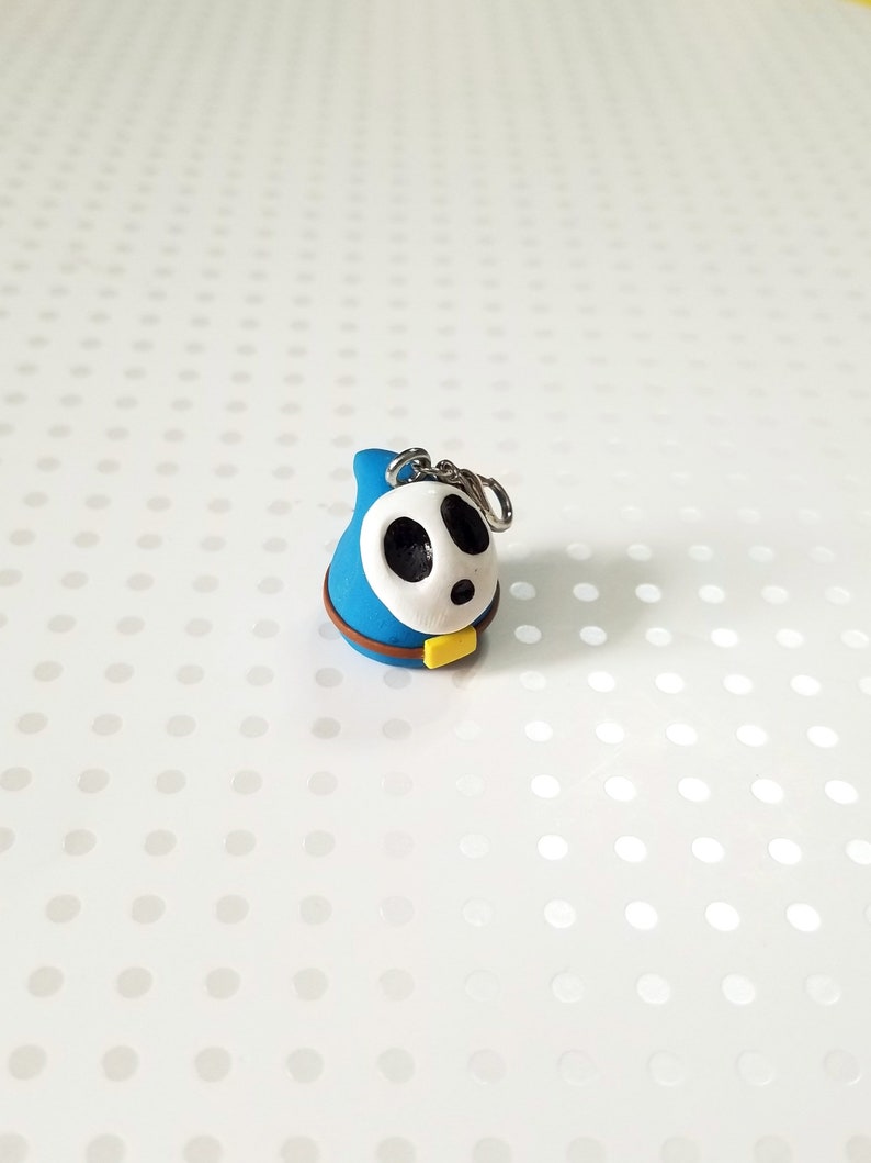 Small Shy Guy Chibi Shy Drop Charms Variety of Colors Light Blue