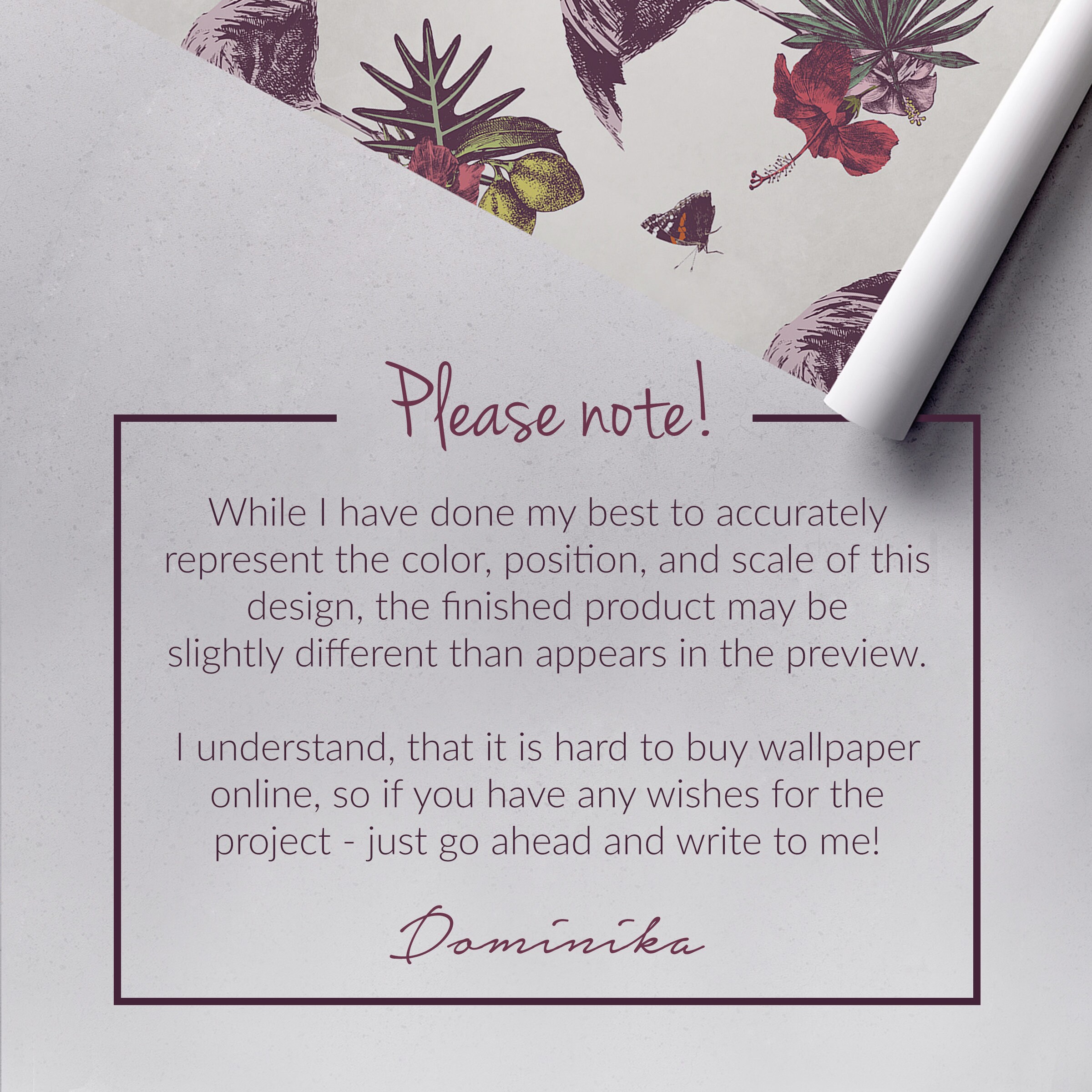 SERENITY ROSE QUARTZ nursery floral Removable Wallpaper Etsy