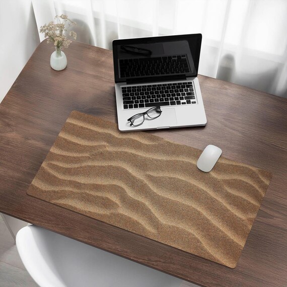 Tappetino Da Scrivania In Pelle Personalizzato, Sottomano Con Monogramma, Accessori Per Ufficio, Regalo Di Natale - Italia