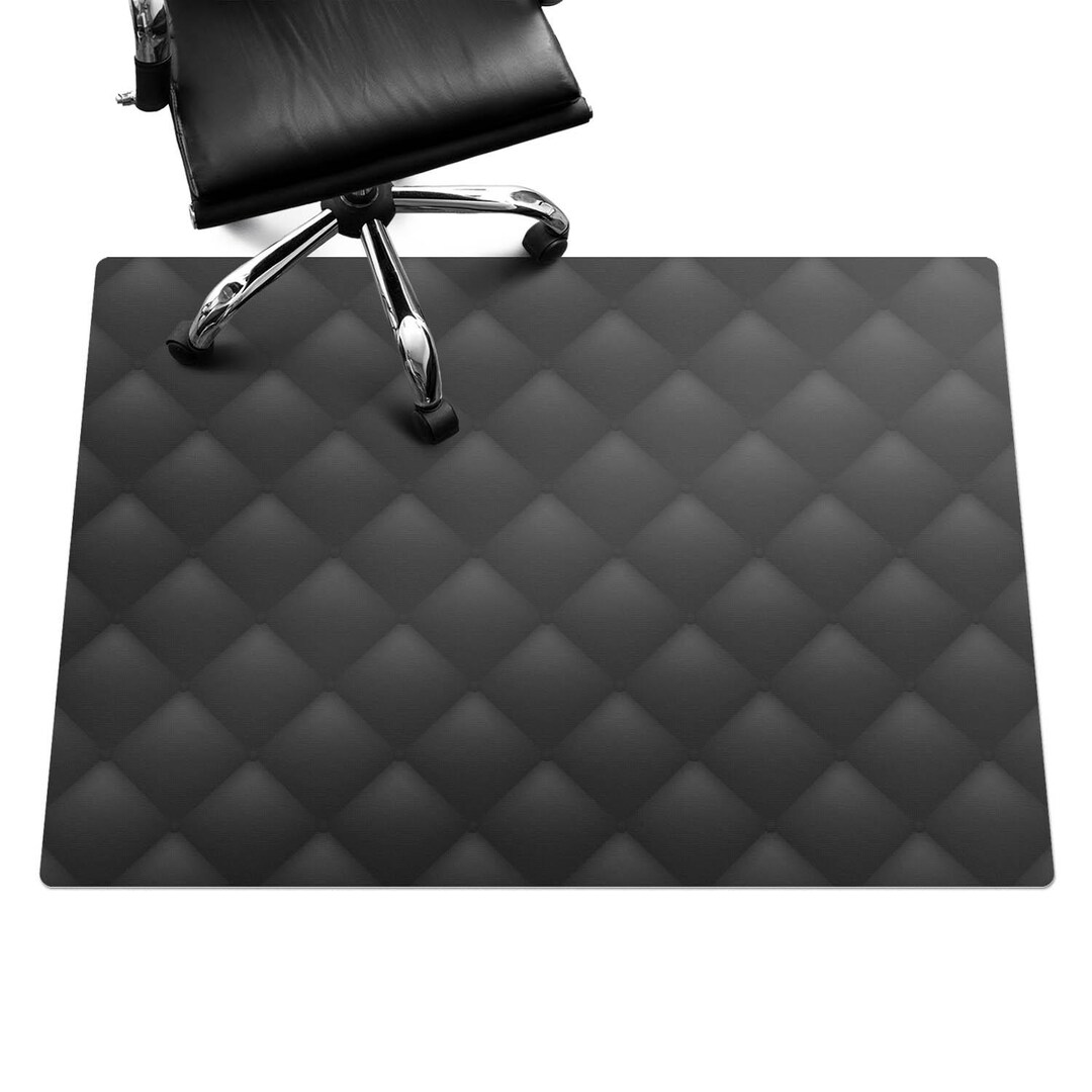 Zaqsxwdcefv Customized Gaming Chair Mat Add Your Logo Text Photo Image 36"x48" Custom Desk Chair Mats For Hard Floor Personalized Floor Chair Rugs For Office Home, Black - View #11