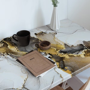 Marble imitation Furniture Veneer, Texture Adhesive Foils, Texture Furniture Covering, Multicolor Furniture Decals, Waterproof Sticker