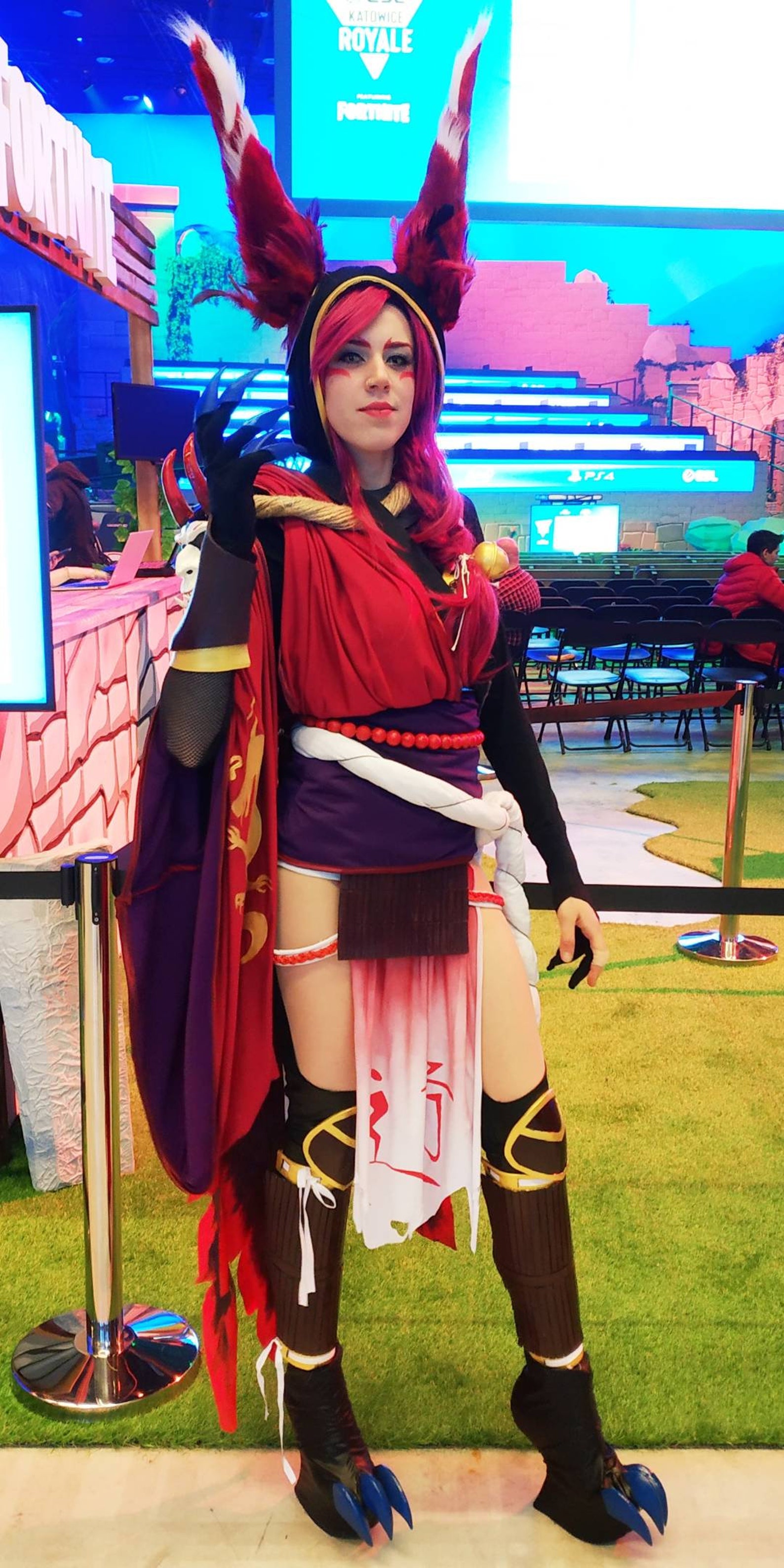 Blood Moon Xayah inspired cosplay League of Legends inspired | Etsy