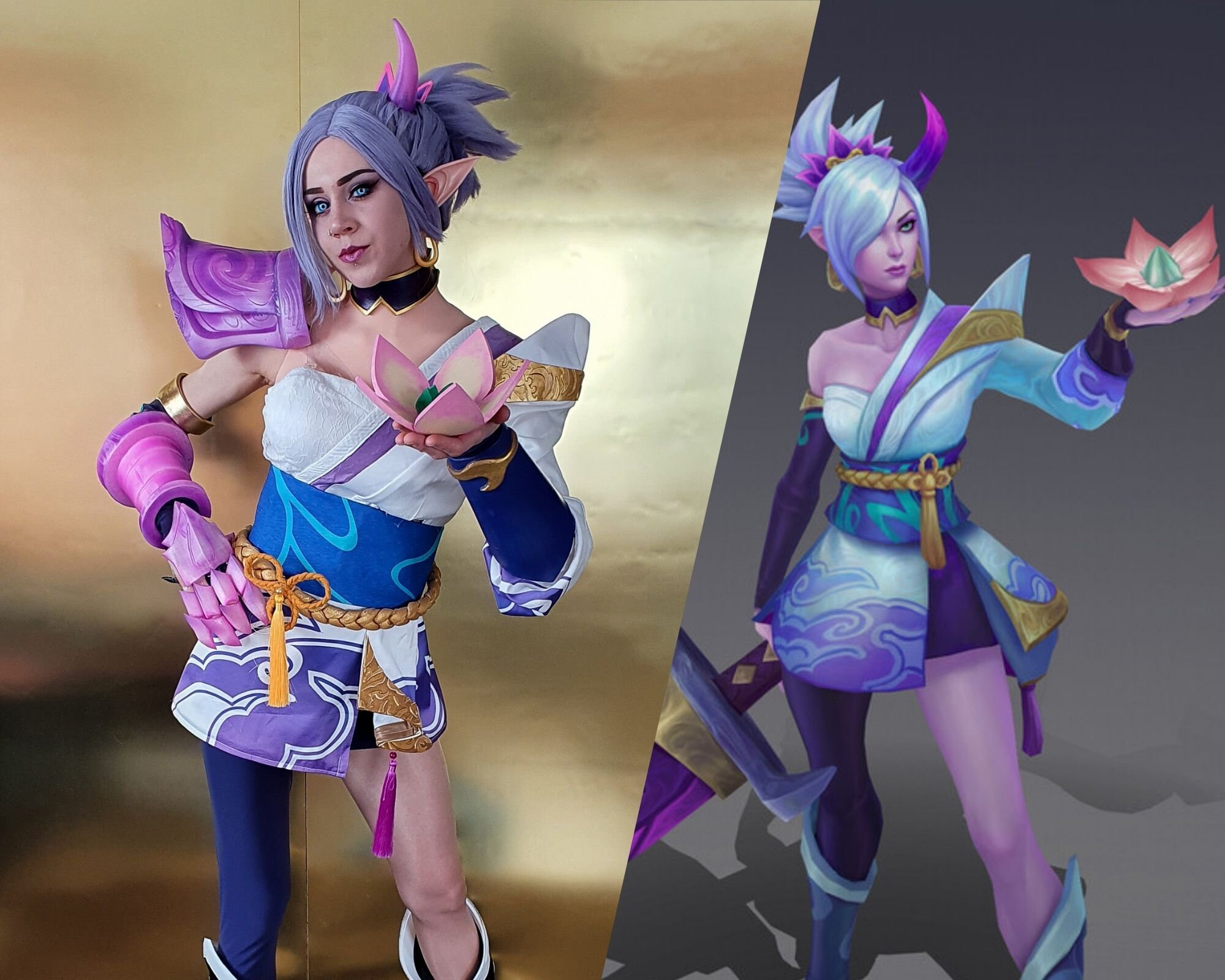 Riven Blossom Spirit Inspired League of Legends Cosplay | Etsy