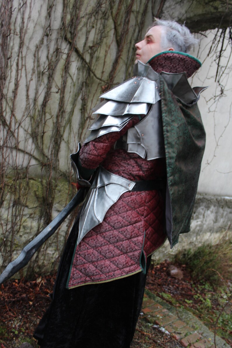 Vampire armor larp costume stell warhammer handmade metal Etsy