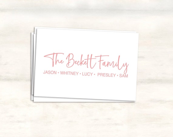 Family Calling Card Personalized Enclosure Cards, Family Gift Tags, Personalized Tags, Custom Gift Tags, Gift Enclosures, Kids Names EC526 - Etsy Family Calling Card Personalized Enclosure Cards, Family Gift Tags, Personalized Tags, Custom Gift Tags, Gift Enclosures, Kids Names EC526 - Etsy