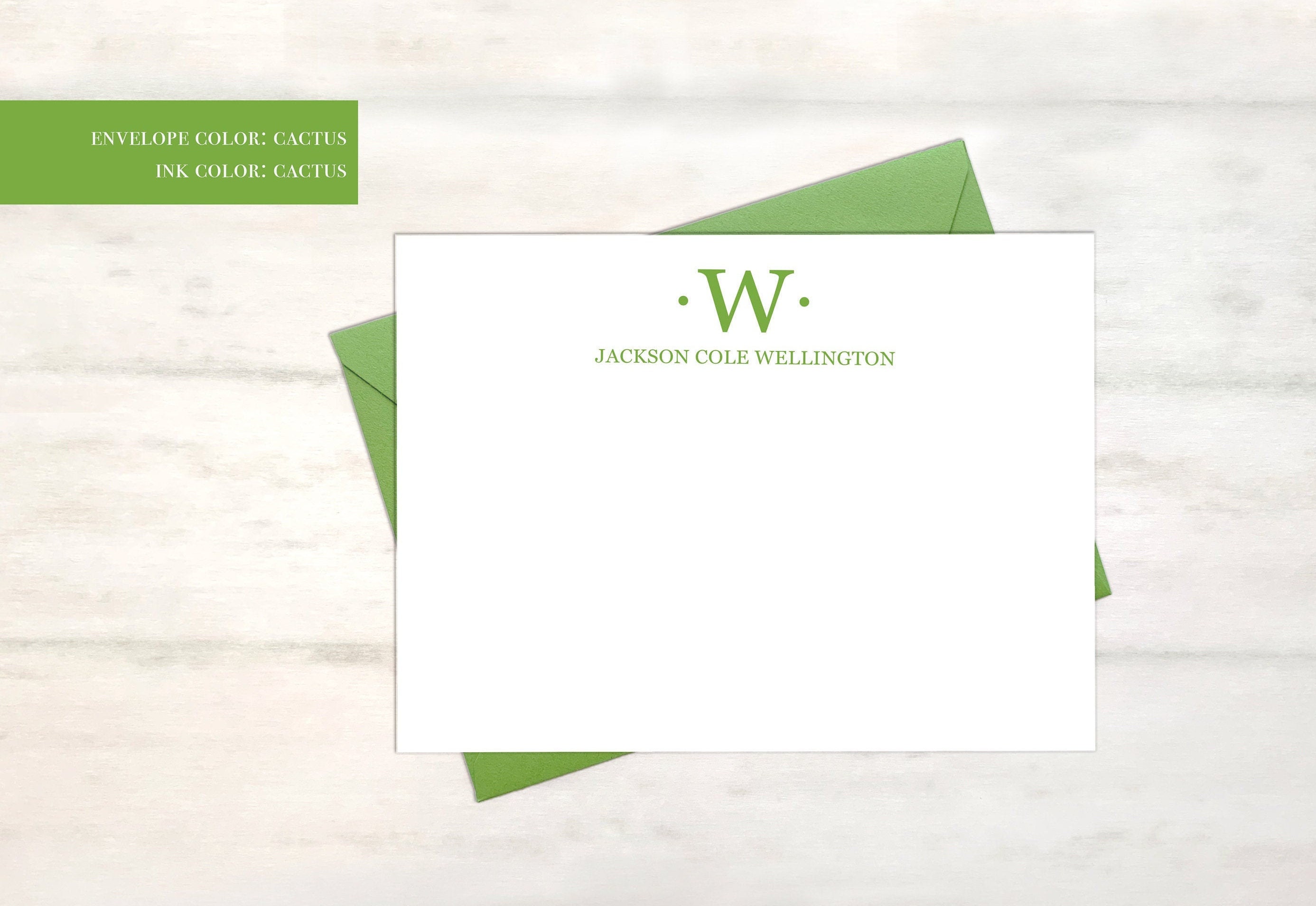 Personalized Stationery for Men Bullet Initial Note Cards, Graduation ...