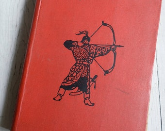 EXTRA RARE Vintage URSS Libro épico kazajo 1958